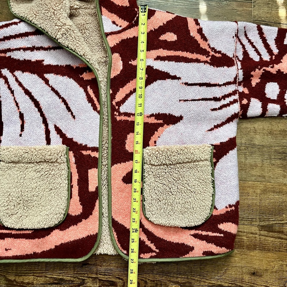NWOT Free People Winter Chill Reversible Cardi - Picture 10 of 11